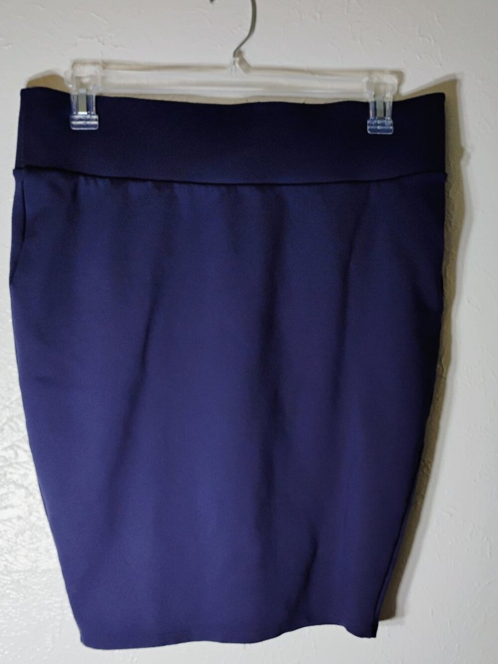 Torrid Studio Navy Blue Women's Pencil Skirt Knee length Stretch Size 1x